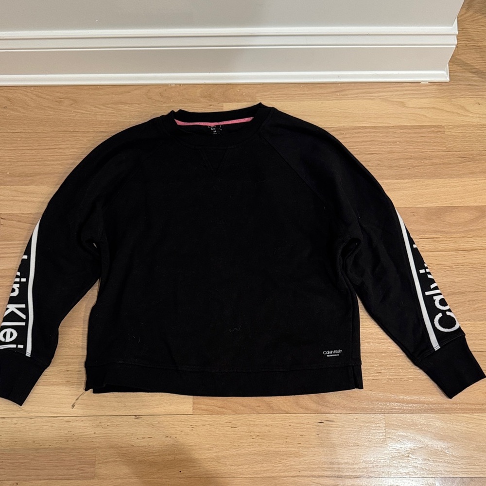 Calvin Klein Black Crewneck Sweater